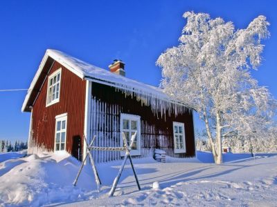 Gstehaus in Schwedisch Lappland.