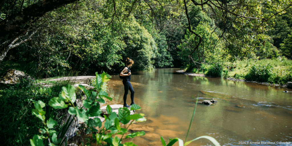 Wandern für Anfänger in der Natur der Normandie in Frankreich