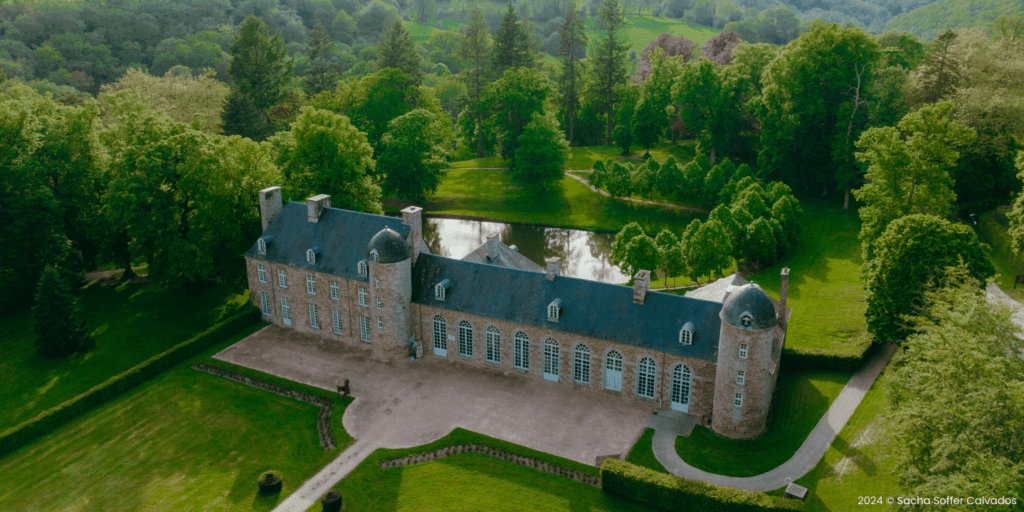 Uriges Schloss und Natur in der Normandie Frankreich