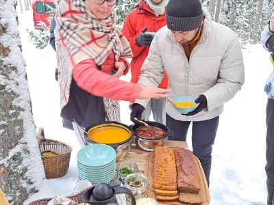 Estland Familienreise Aktivurlaub im Winter