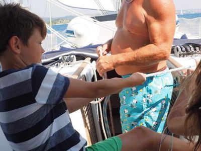 familienurlaub segeln mit kindern skipper erklrt