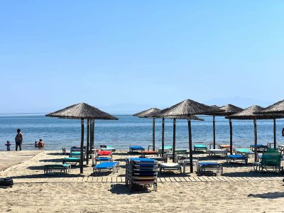 kleine strandbar an der anlage