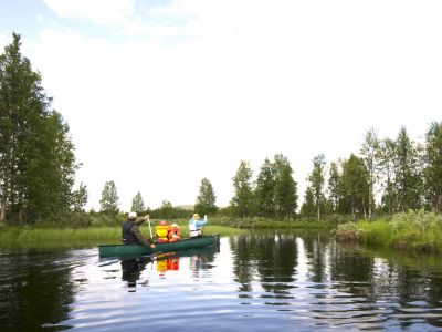 Familienreise Kanutour Schweden See