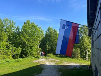 Slowenien Natururlaub Wandern Alpen Trekkingtour