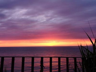 Urlaub Italien Familie Ferienwohnung Sonnenuntergang