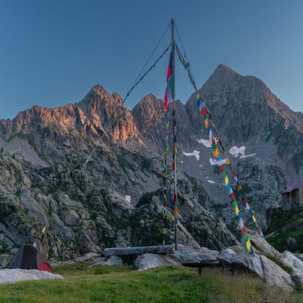 Bergwandern ohne Gepck im Valle del Lys - Aostatal