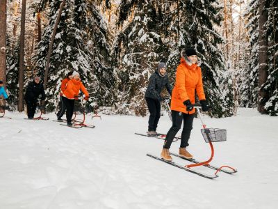 Familienurlaub in Estland Aktivreise im Winter